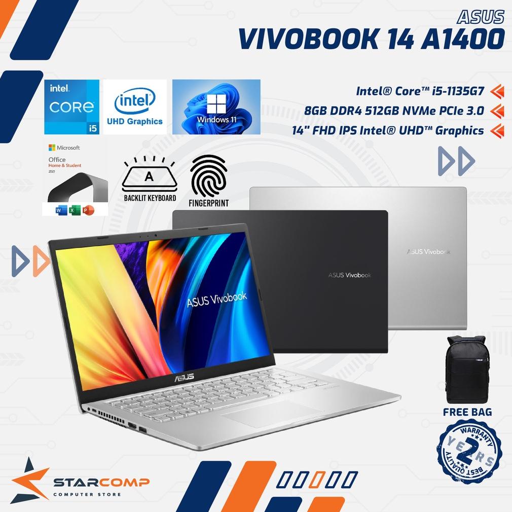 Jual Asus Vivobook 14 A1400ea I5 1135g7 8gb 512gb Ssd 14 Fhd Ips W11ohs Shopee Indonesia 8542