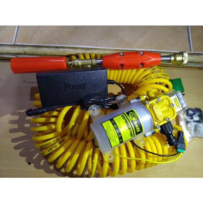 Jual POMPA PENGUAT PAKET POMPA SHELL PAKAI ADAPTOR POWER DAN SELANG ...
