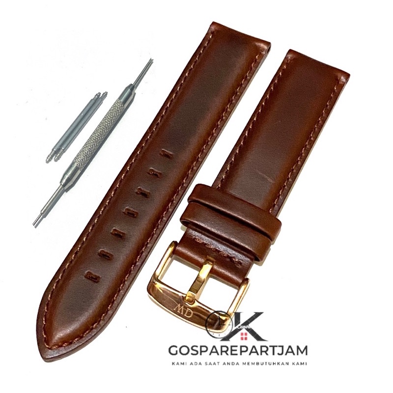Jual Strap Tali Jam Tangan Kulit DW Daniel Wellington Genuine