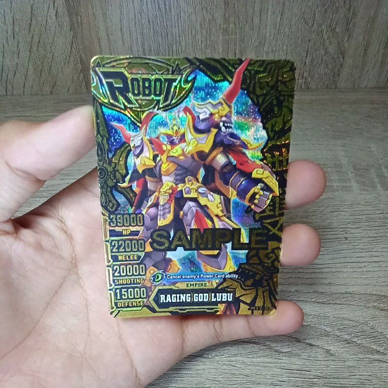 Jual Hero of robots sample legend raging God lubu original | Shopee ...