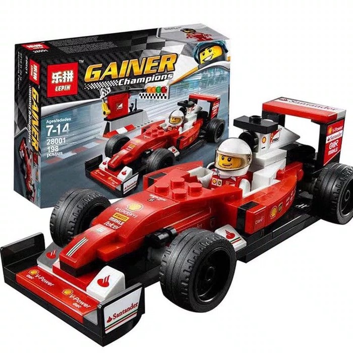 Jual Lego brick lepin mobil balap f1 formula one race | Shopee Indonesia