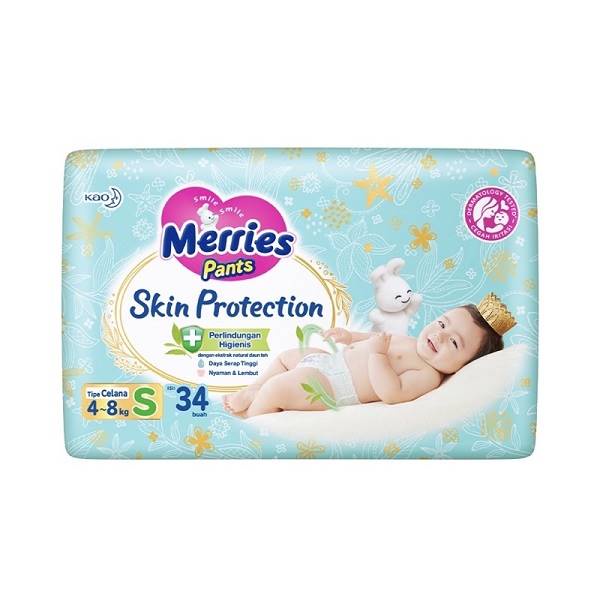 Jual MERRIES SKIN PROTEXTION S 34 PCS - POPOK | Shopee Indonesia
