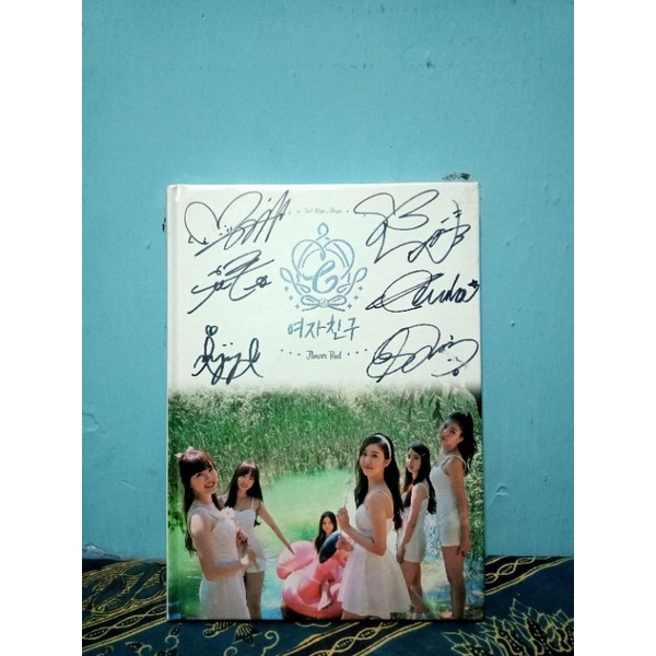 Jual Album Gfriend Flowerbud Signed Sign Autograph Ot 6 Sowon Yerin 