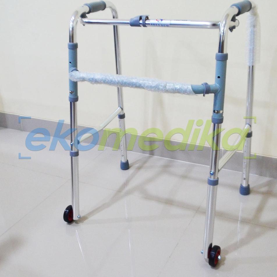 Jual Walker Roda / Tongkat Jemuran / Alat Bantu Jalan Kaki 4 Sella ...