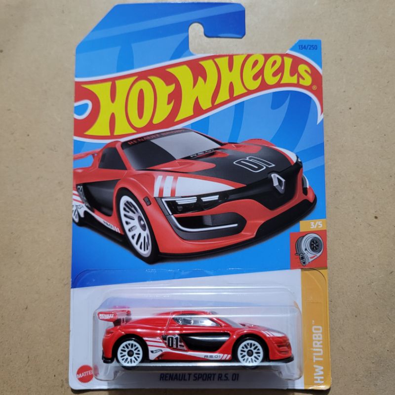 Jual Hot Wheels Renault Sport R S 01 Hw Turbo [ Red Black ] Shopee