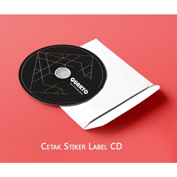 Jual PRINT STICKER LABEL CD | DESIGN CUSTOM | Shopee Indonesia