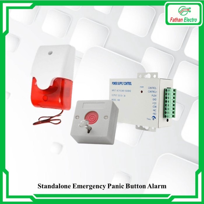 Jual Paket Alarm Emergency Panic Button Standalone Circuit Diagram