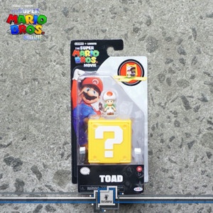 Jual The Super Mario Bros Movie TOAD Mini Figure with Question Block ...