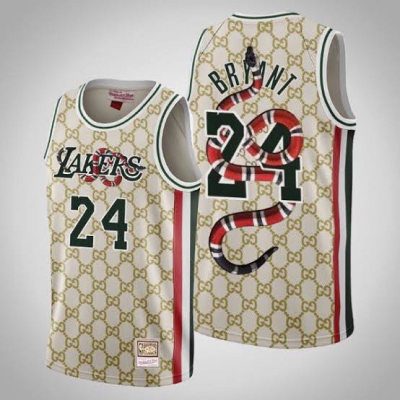 Gucci lakers jersey hotsell