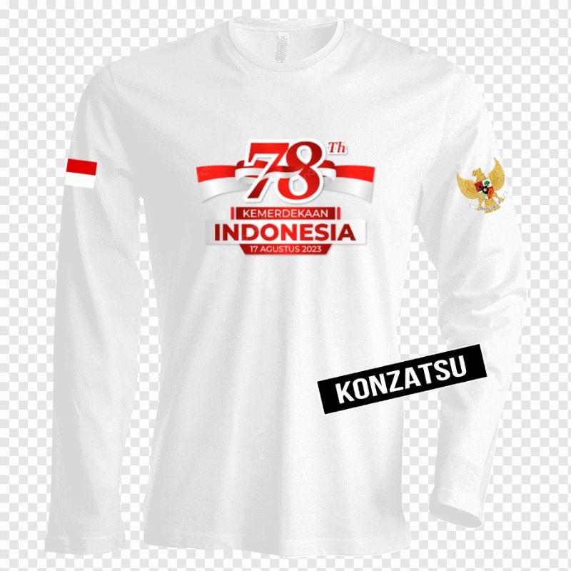 Jual Kaos Hut Ri 78 Kemerdekaan Indonesia Shopee Indonesia