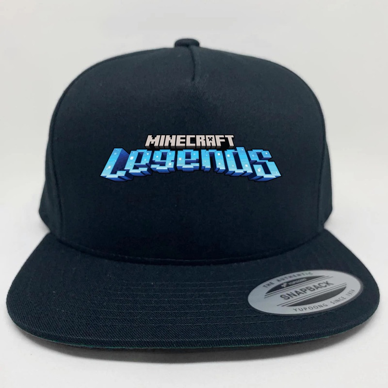 Jual Topi Snapback Minecraft Legends Logo 3D | Shopee Indonesia