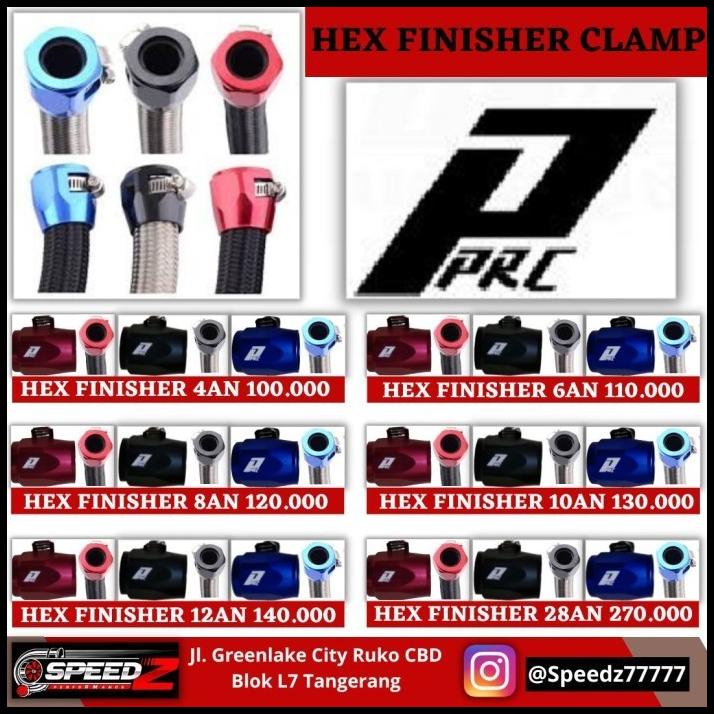 Jual Termurah Pprc Hex Finisher Clamp An Shopee Indonesia