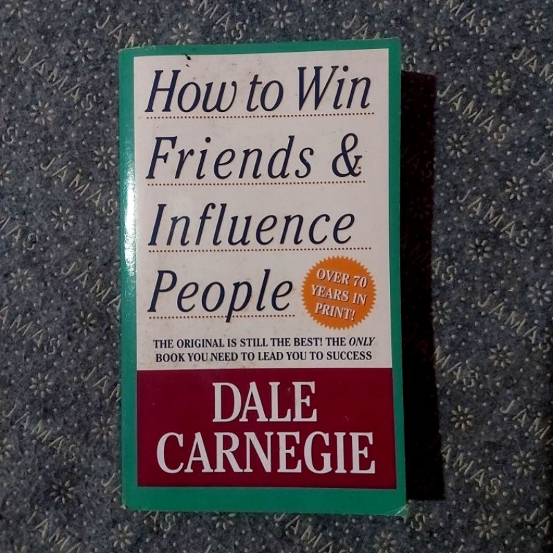 Jual Buku How To Win Friends Influence People Dale Carnegie Original Shopee Indonesia