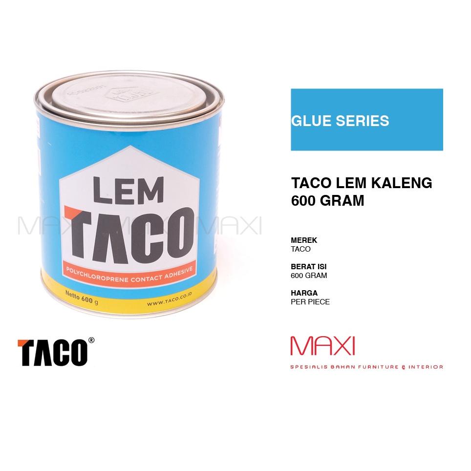 Jual [KODE VNYFE] TACO Lem Kuning Kaleng 600 gr HPL PVC Sheet Vinyl ...