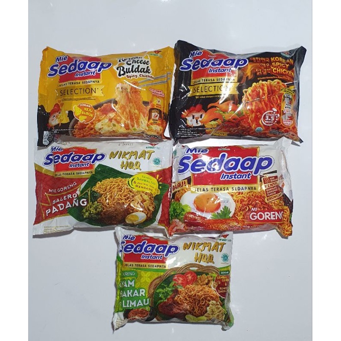 Jual MIE SEDAP GORENG. varian mie sedap GORENG, korean spicy chicken ...