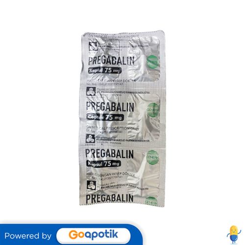 Jual PREGABALIN PROMED 75 MG STRIP 6 KAPSUL | Shopee Indonesia