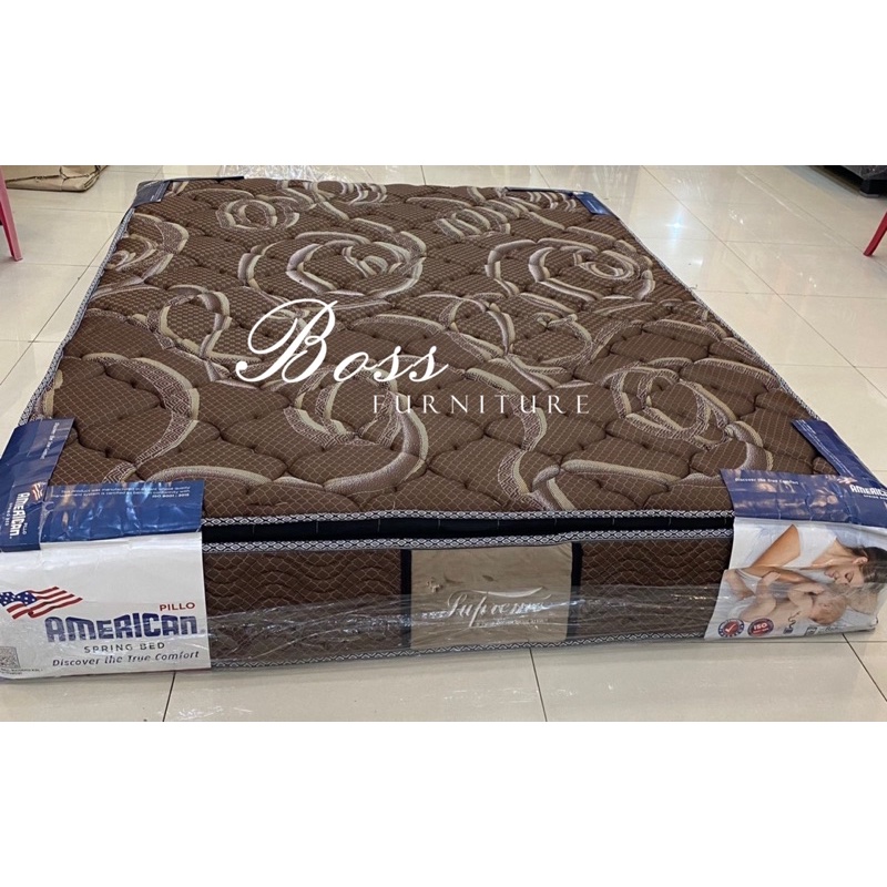 Jual Kasur Springbed American Supreme Pillow Top Tebal PROMO Murah ...