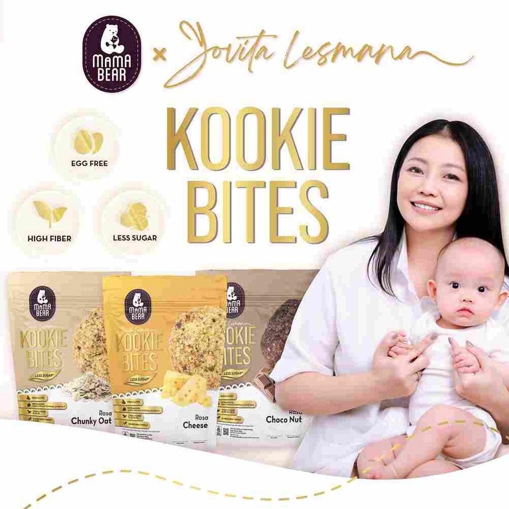 Jual Mama Bear Kukis Almond Oat Kookie Bites Less Sugar Asi Booster