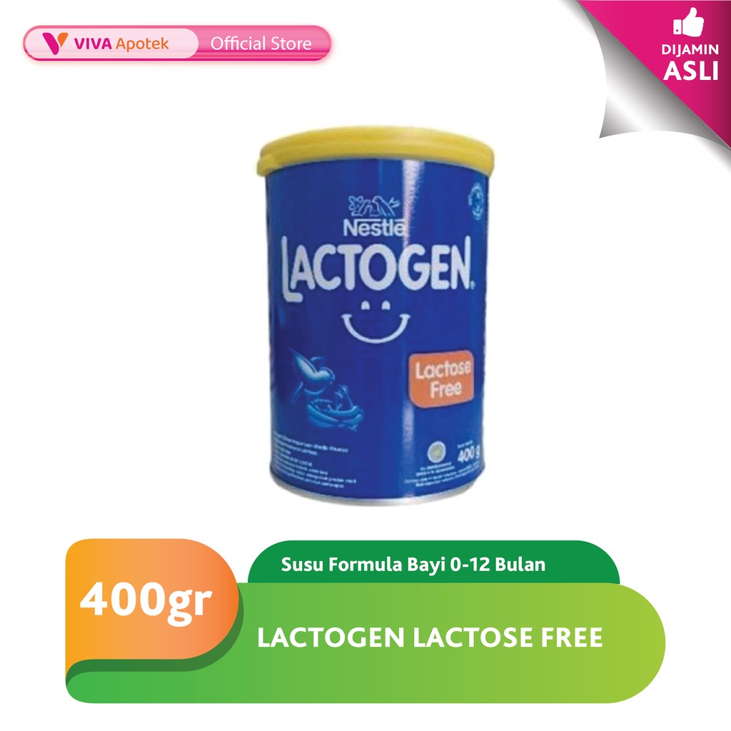 Jual Lactogen Lactose Free Susu Formula Bayi 0-12 Bulan (400 Gram ...