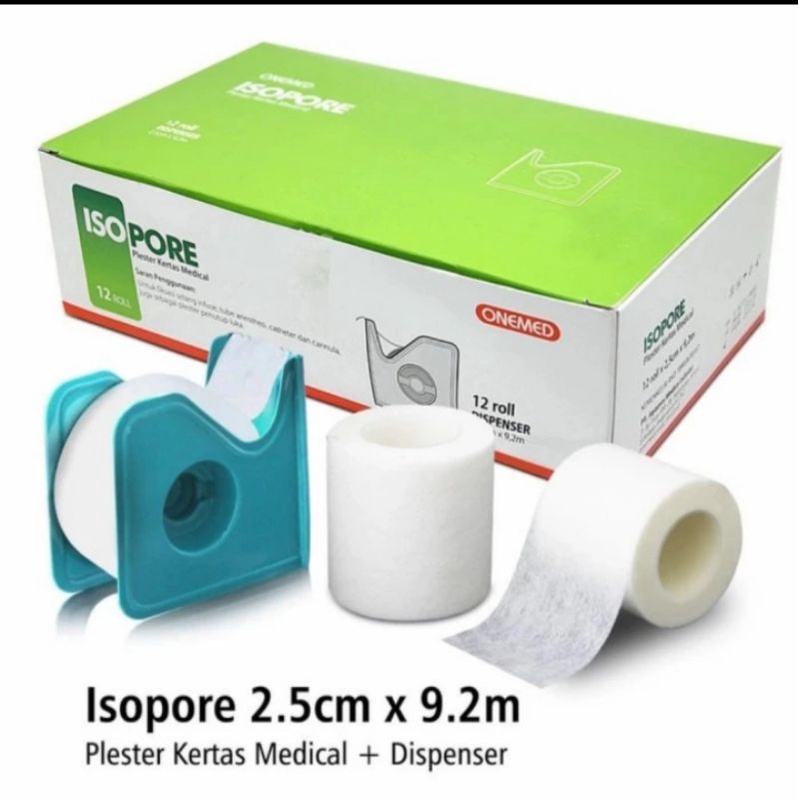 Cerotto In Rotolo Per Uso Clinico - 2,5 Cm X 9,2 M, Confezione Da 12 Rotoli, Ipoallergenico, Facile Da Strappare, Traspirante - 3