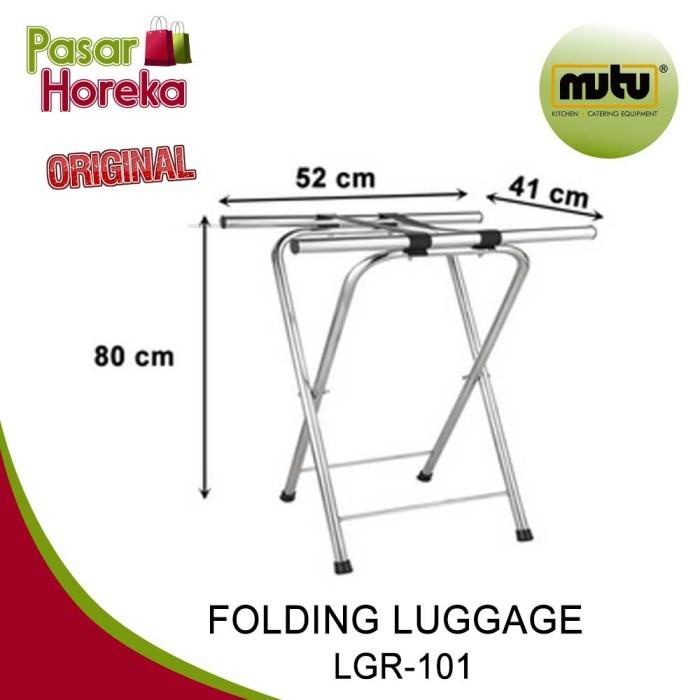 Jual Rak Tempat Koper / FOLDING LUGGAGE LGR-101 / MUTU | Shopee Indonesia