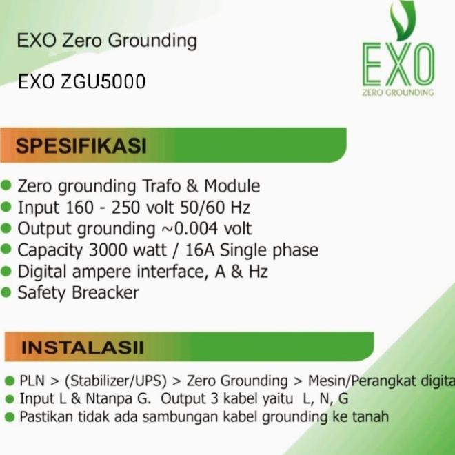 Jual Zero Grounding + Exo Zero Grounding Zgu5000 + 5 Kva 1 Phase ...