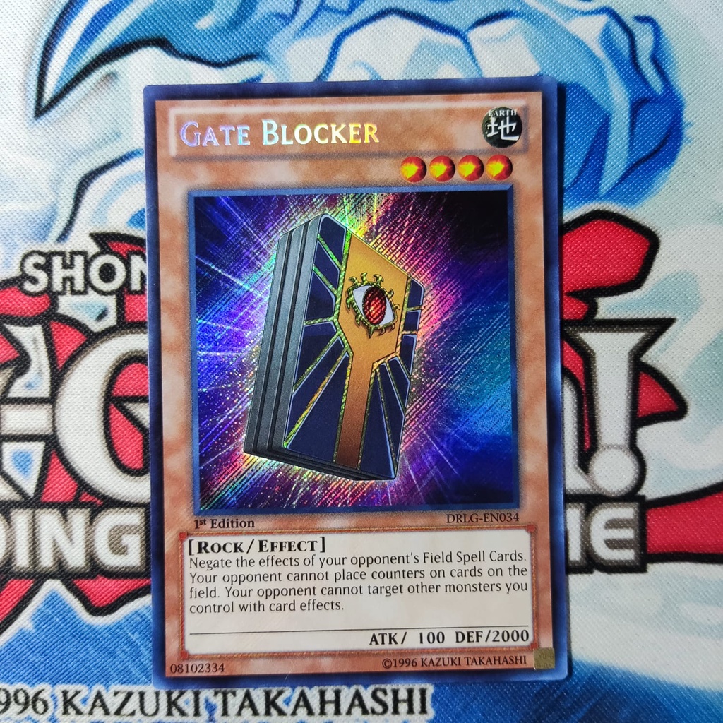Jual yugioh gate blocker DRLG secret rare 1st original | Shopee Indonesia