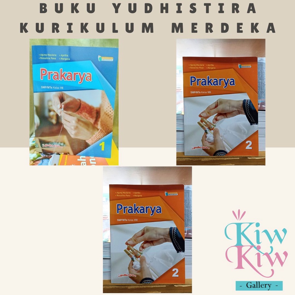 Jual Buku Prakarya Kelas 7 8 9 Smp Mts Kurikulum Merdeka Yudhistira