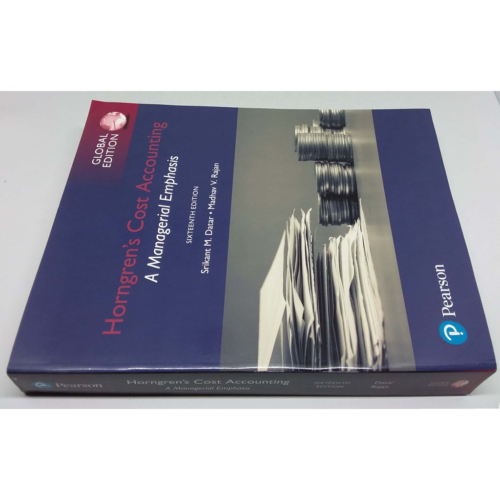 Horngren's Cost Accounting: A Managerial Emphasis, Global