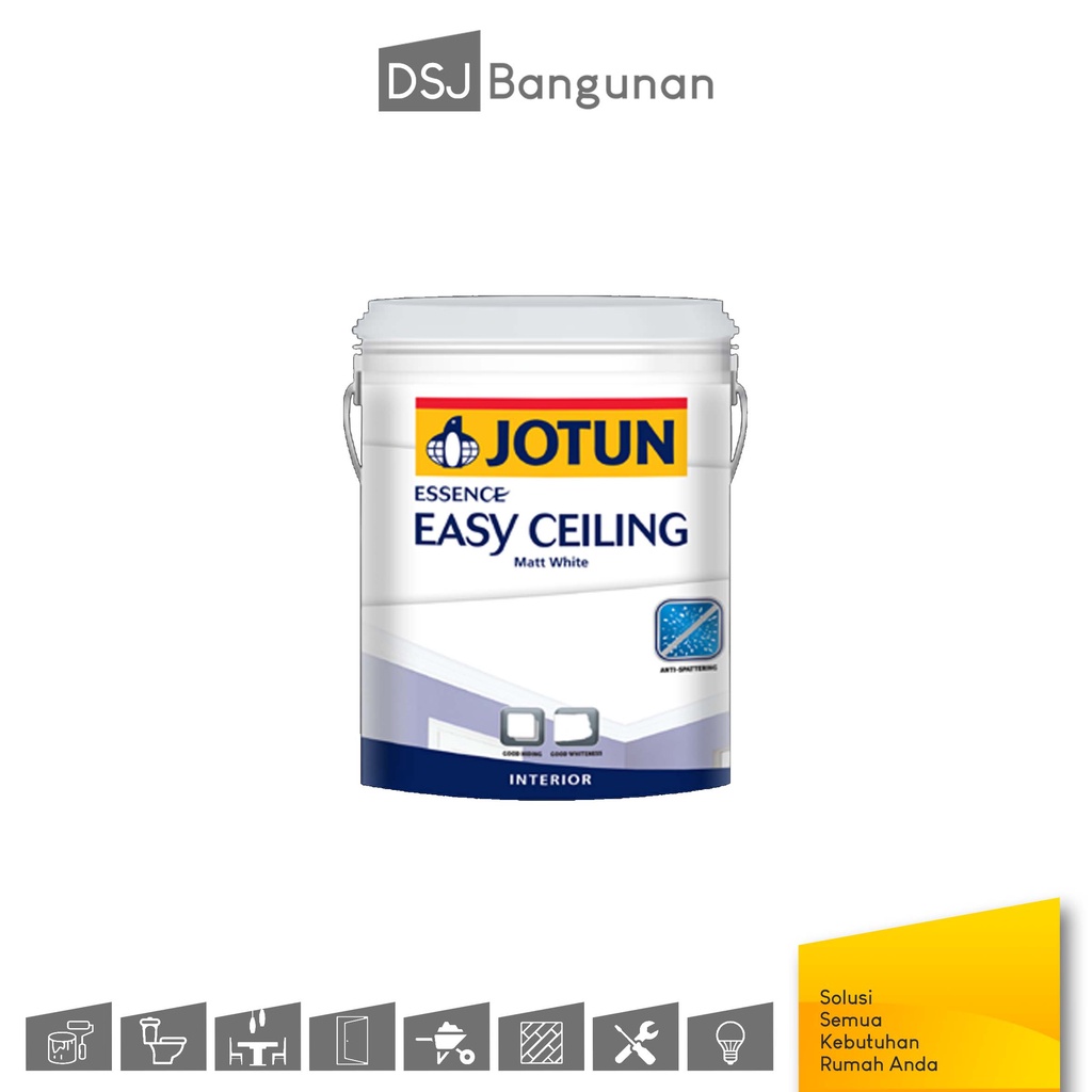 Jual Jotun Essence Easy Ceiling Cat Tembok Interior 18 L Shopee Indonesia 5237