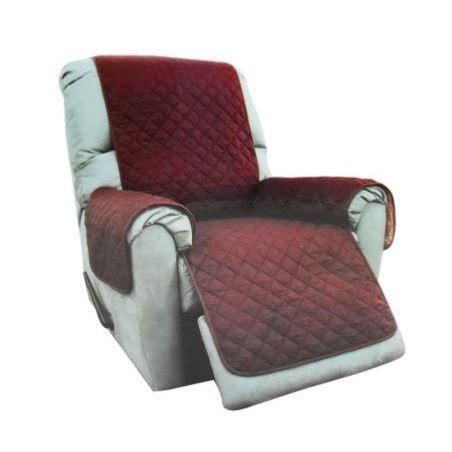 Jual Informa Sarung Pelindung Sofa Recliner Protector 1 Seater Wine ...
