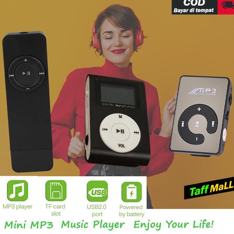 Jual New Mp3 Player Mini Sd Card Portable Pemutar Musik Simple Shopee