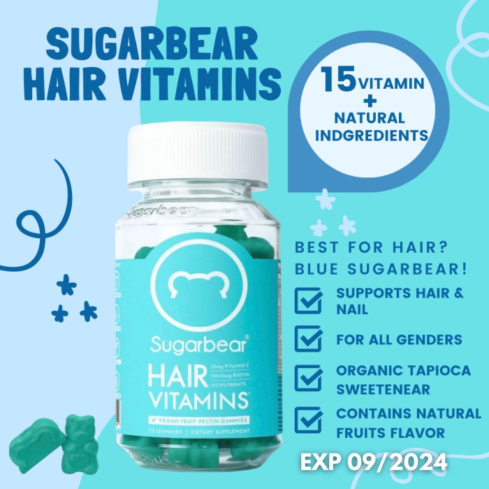 Jual Sugar Bear Hair Vitamins Sugarbearhair Shopee Indonesia