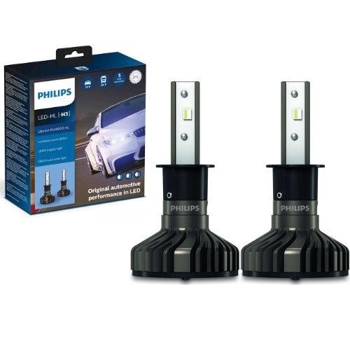 Jual LED H3 Philips ULTINON PRO9000 pro 9000 Bohlam | Shopee Indonesia
