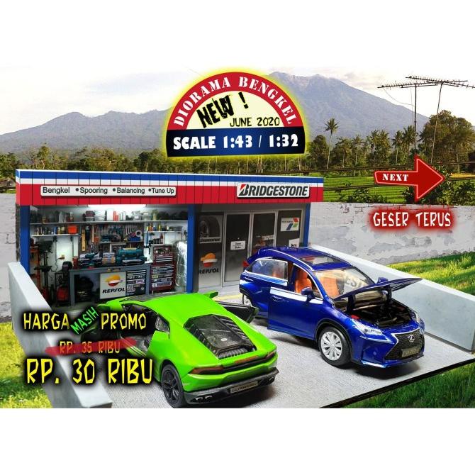 Jual Diorama Bengkel Skala 1/43 Sampai 1/32 | Shopee Indonesia