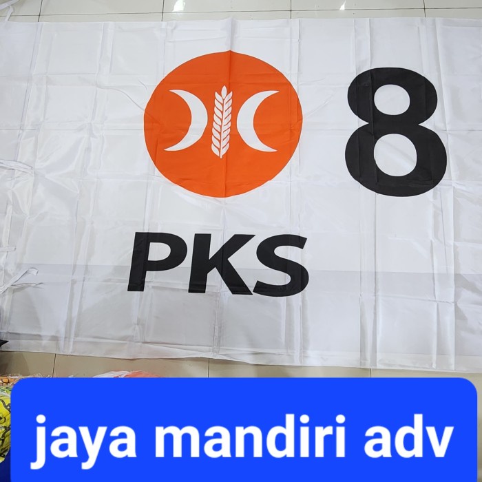 Jual Discount Bendera Partai Pks X Bendera Custom Bendera Nu Bendera One Piece Bendera