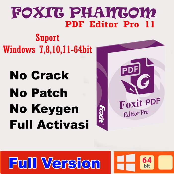 Jual Foxit Phantom PDF Editor - X64 ( Wind ) | Shopee Indonesia