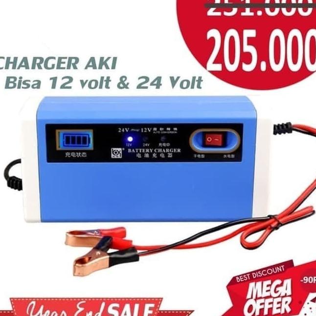 Jual Charger Aki Mobil Motor V V Ampere Cas Aki Otomatis Shopee Indonesia