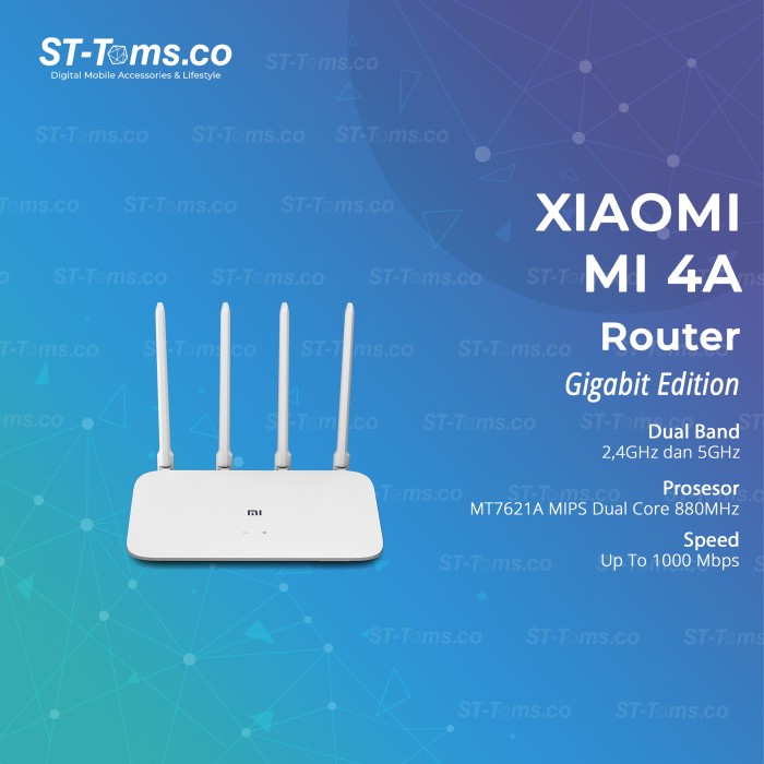 Jual Xiaomi Mi Router 4a Gigabit Edition Wifi Router Mi 4a Dual Core