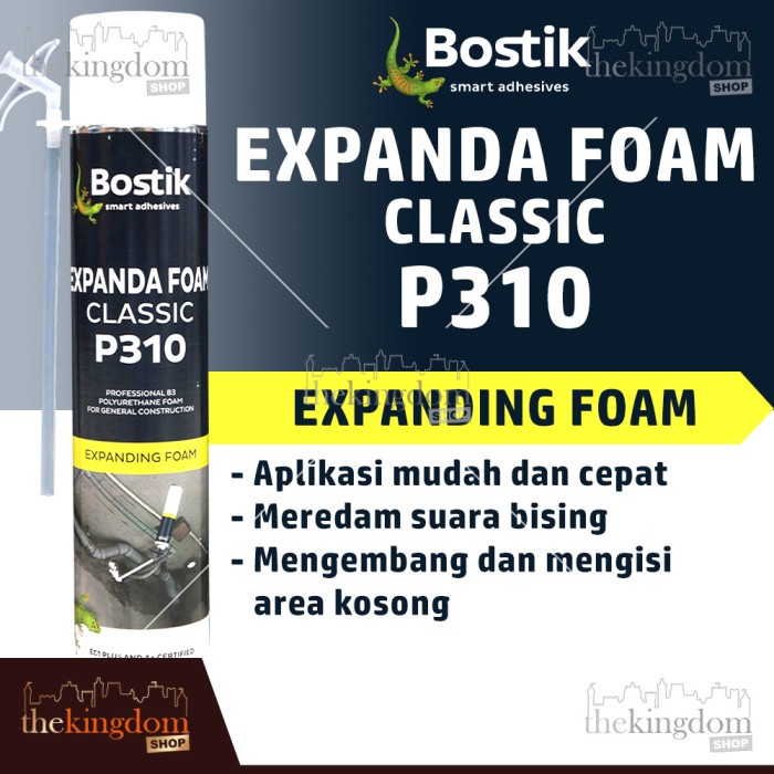 Jual BOSTIK P310 EXPANDA FOAM CLASSIC 750ML EXPAND EXPANDING FILLER ...