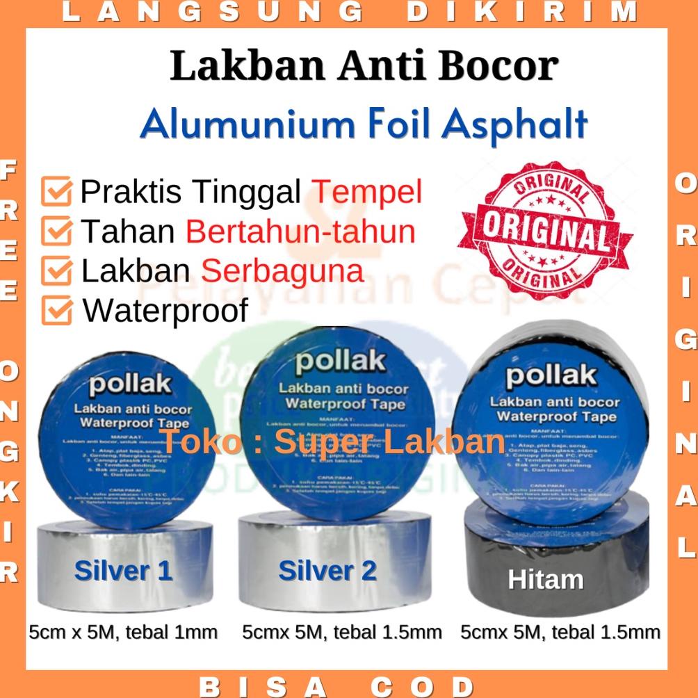 Jual Viral Lakban Anti Bocor Anti Air Tahan Panas Aluminium Foil ...