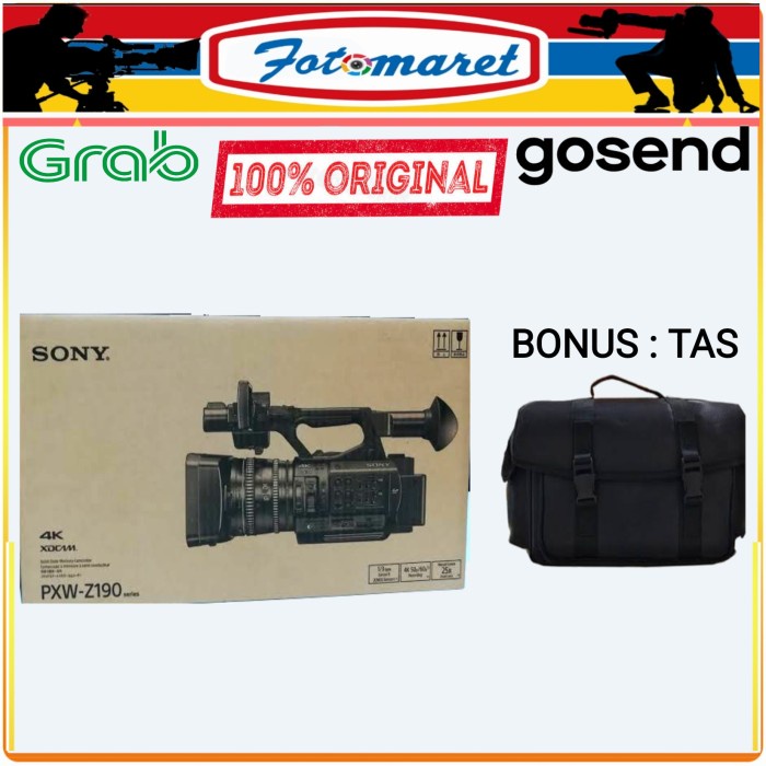 Jual CAMCORDER SONY PXW-Z190 / HANDYCAM SONY PXW-Z190 4K / SONY Z190 4K ...
