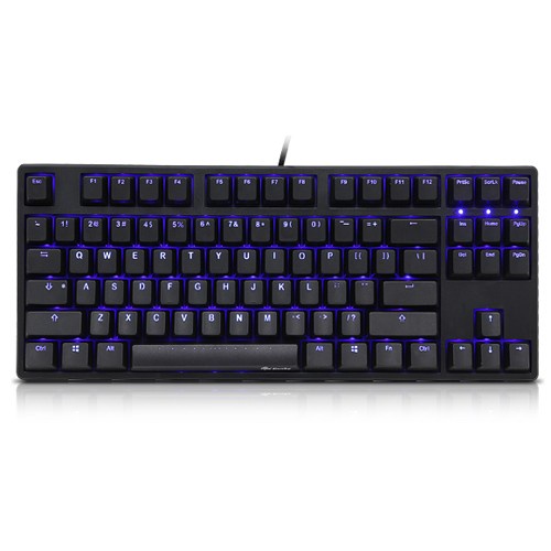 Jual Ducky One TKL Blue LED Mechanical Keyboard (Blue/Red/Brown Switch