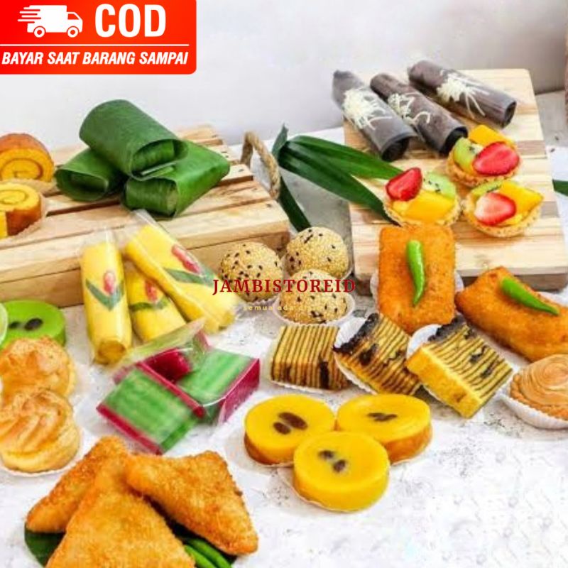 Jual (JAMBISTOREID) Kue Tradisional All Varian Lumpia Risol Lemper ...