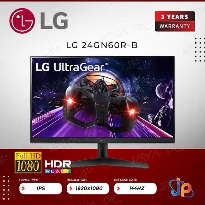 Jual Monitor LG LED IPS UltraGear 24GN60R/ 24GN60R-B - Full HD 24" Inch ...