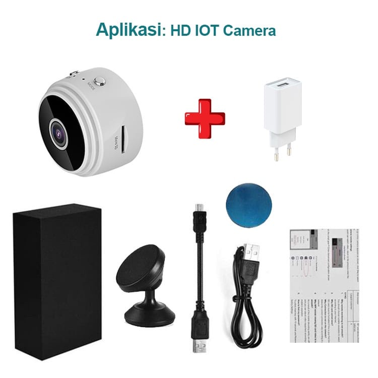 Jual AE1 COD WIRELESS A9 MINI CAMERA WIFI HD 1080P MICRO KAMERA KECIL ...