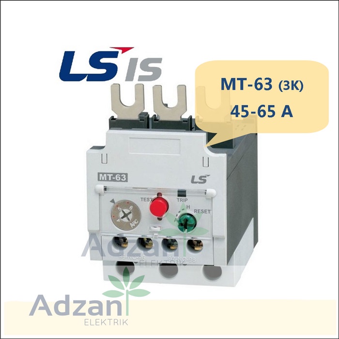 Jual THERMAL OVERLOAD RELAY MT63/3K (4565)A LS LSIS ORIGINAL Shopee