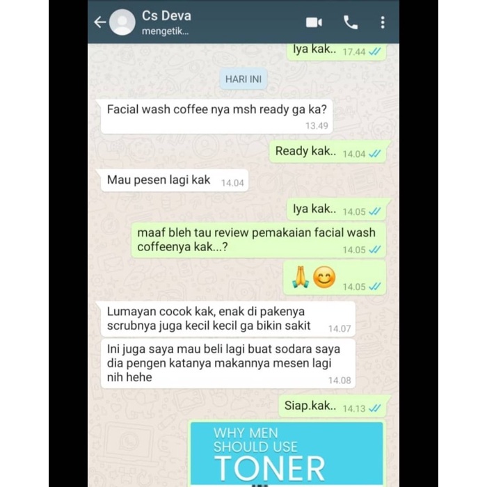 Jual Perawatan Wajah Pria Terbaik Dari Ertos (Facial Scrub + Serum