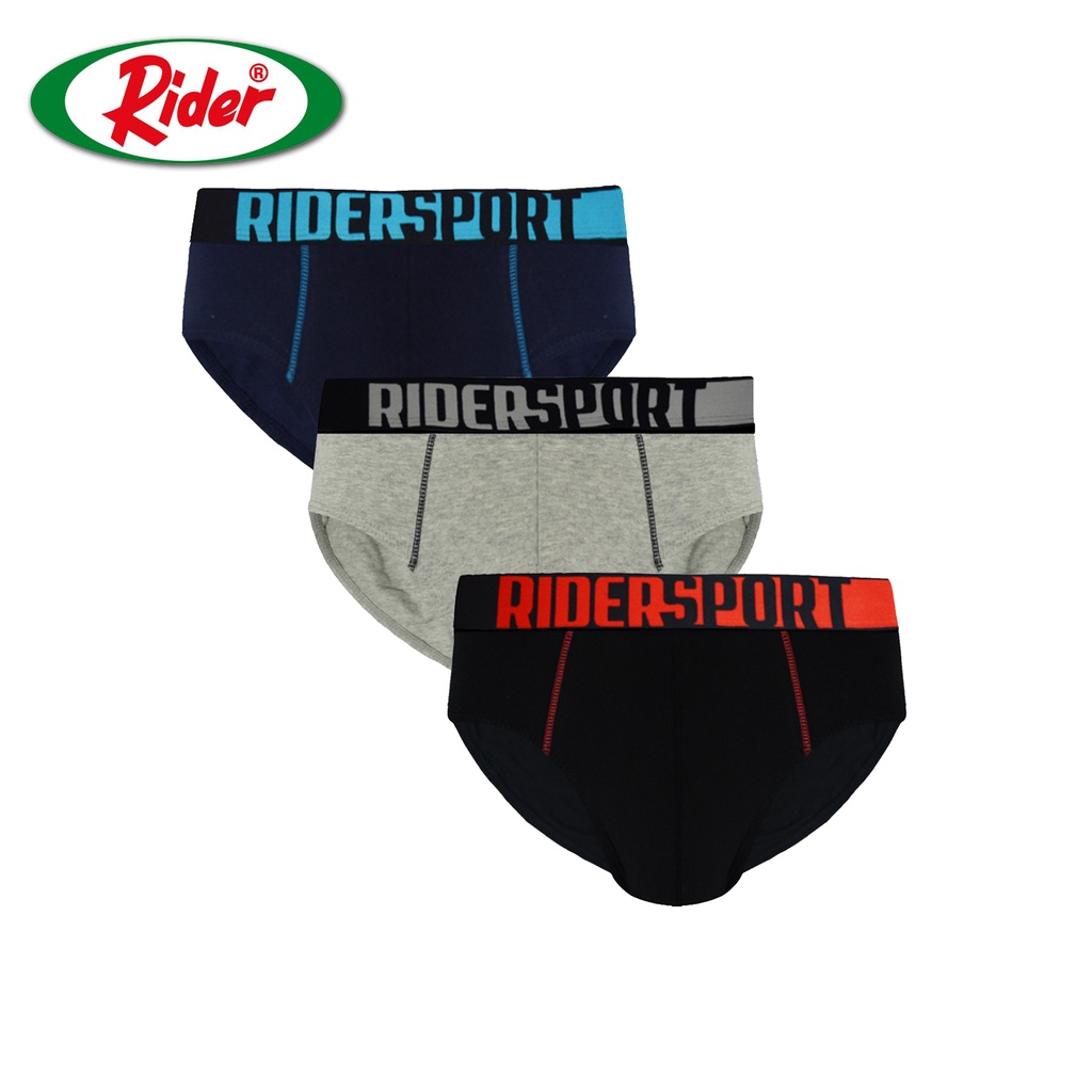 Jual Rider Sport Brief - Celana Dalam Pria R916B isi 3 Pcs | Shopee ...