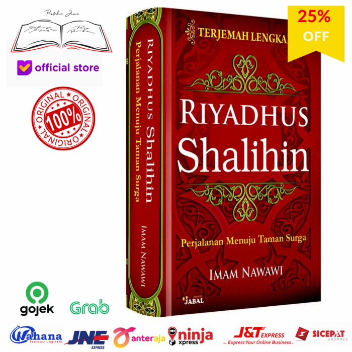 Jual Buku Terjemahan Lengkap Kitab Riyadus Riyadhush Riyadhus Shalihin